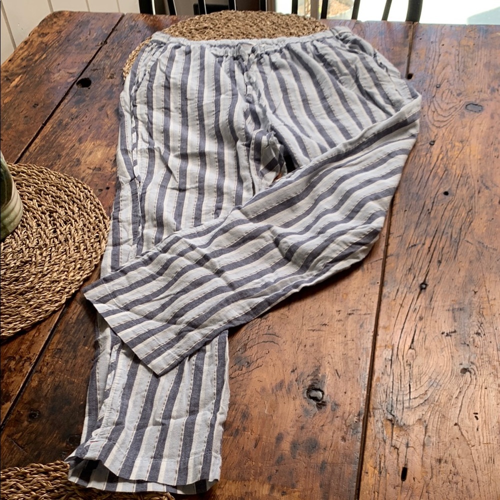 XIRENA striped cotton pants